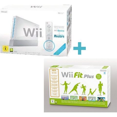 Wii Sports Resort Pack Blanc+Wii FIT PLUS+Balance - Reconditionné sur Cdiscount Seconde Vie